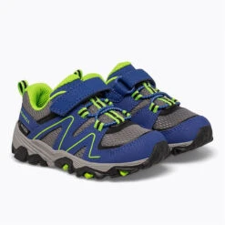 Merrell Little Kid's Trail Quest Jr. - Blue / Green -Shoe Promotion Store 6 12443.1635452069