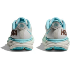 HOKA ONE ONE Women's Clifton 9 - Frost / Rose Gold (Medium Width) -Shoe Promotion Store 6 12983.1719933500