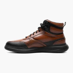 Stacy Adams Men's Mayson U-Bal Lace Boot - Cognac -Shoe Promotion Store 6 31142.1678204761