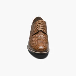 Stacy Adams Men's Madison Plain Toe Oxford - Tan Anaconda -Shoe Promotion Store 6 73702.1713155352