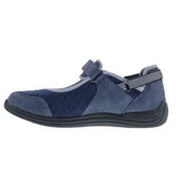 Drew Women's Buttercup Mary Jane - Navy Stretch -Shoe Promotion Store 6 99845.1622652902