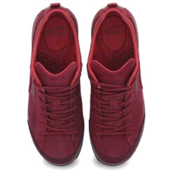 Dansko Women's Paisley - Red Burnished Suede -Shoe Promotion Store 7 80842.1658936693