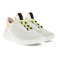 ECCO Women's ATH-1FW - White / Shadow White / Black -Shoe Promotion Store 834853 60307 pair 22073.1648153579