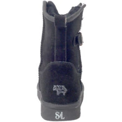 Superlamb Women's Argali Buckle - Black -Shoe Promotion Store 89 49081.1666274975