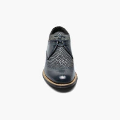 Stacy Adam's Men's Dayton Python Print Wingtip Oxford - Navy -Shoe Promotion Store 8 15629.1677617780