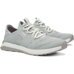 Olukai Women's Huia - Pale Grey -Shoe Promotion Store 8 46388.1683133518