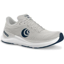 Topo Athletic Men's Ultrafly 4 - Grey / Navy -Shoe Promotion Store 8 80449.1677188182