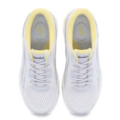 Dansko Women's Pace - White / Yellow Mesh -Shoe Promotion Store 8 81106.1655387047
