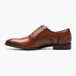 Stacy Adams Men's Kalvin Plain Toe Oxford - Cognac -Shoe Promotion Store 8 86451.1678222723