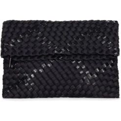 Haute Shore Val Convertible Woven Crossbody - Noir -Shoe Promotion Store 8 89752.1665175142