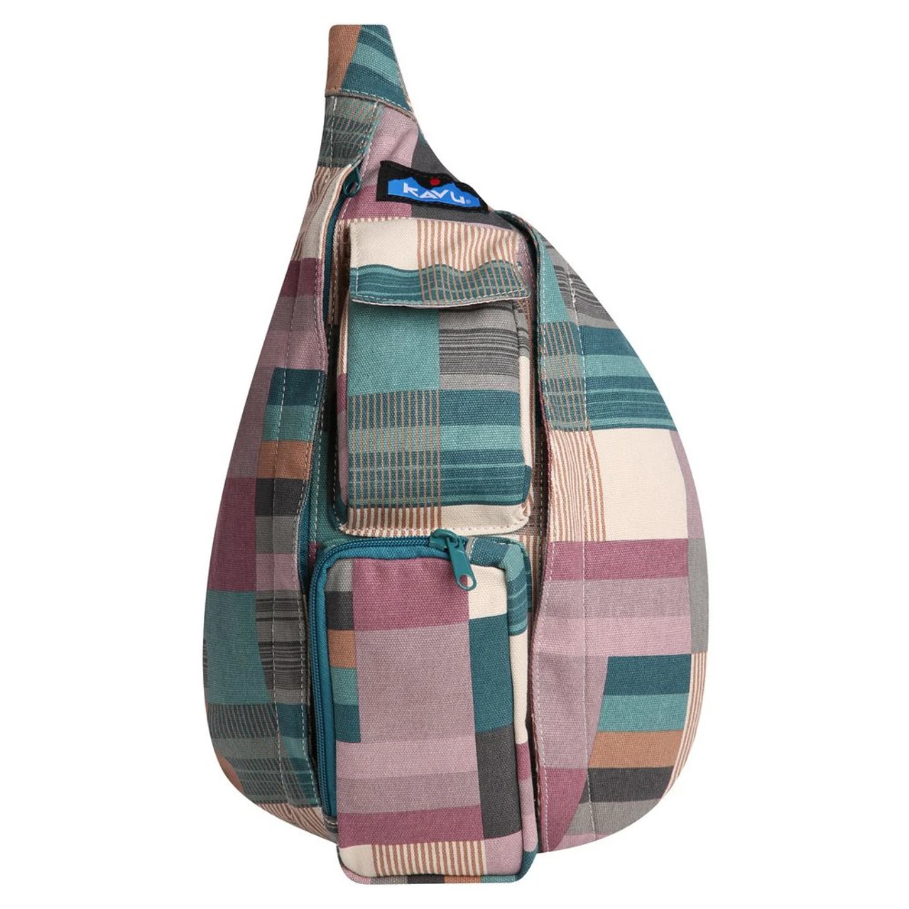 Kavu Mini Rope Bag - Grandmas Quilt 2 Kavu Mini Rope Bag - Grandmas Quilt - Image 2