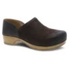 Dansko Women's Brenna - Chocolate Burnished Suede