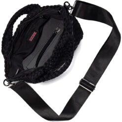 Haute Shore Mark Woven Tote - Noir -Shoe Promotion Store 99 23215.1665168596