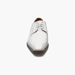 Stacy Adams Men's Turano Bike Toe Oxford - White -Shoe Promotion Store 9 41779.1678303291