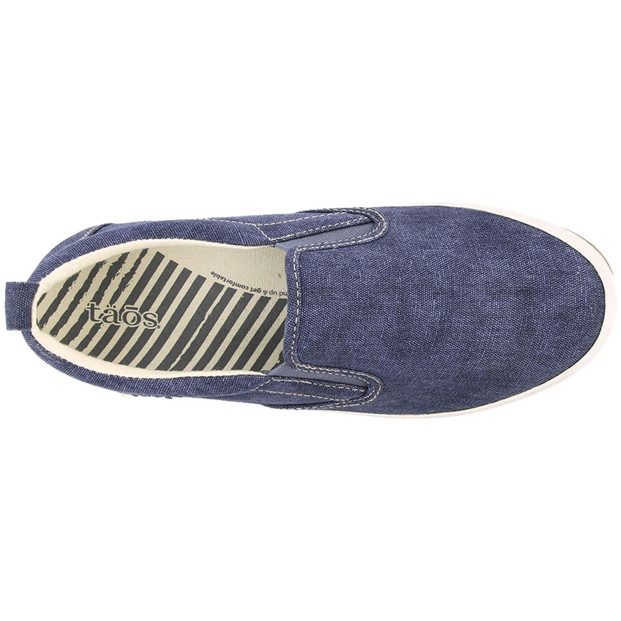 Taos Footwear Women's Dandy - Blue Wash Canvas 4 Taos Footwear Women's Dandy - Blue Wash Canvas - Image 4