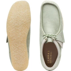 Clarks Men's Wallabee - Pale Green -Shoe Promotion Store 9 51619.1670864228