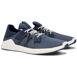 Olukai Men's Holo - Vintage Indigo / White -Shoe Promotion Store 9 52441.1682701441