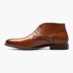 Stacy Adams Men's Maxwell Plain Toe Lace Chukka Boot - Cognac 10 Stacy Adams Men's Maxwell Plain Toe Lace Chukka Boot - Cognac -Shoe Promotion Store 9 81933.1678139269