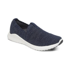 Aetrex Women's Angie Arch Support Sneaker - Navy