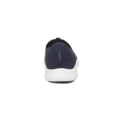 Aetrex Women's Angie Arch Support Sneaker - Navy -Shoe Promotion Store AS135 rear 53592.1646857237
