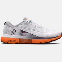 Under Armour Men's UA HOVR Infinite 5 - White / Orange Blast