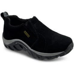 Merrell Big Kid's Jungle Moc Frosty Waterproof - Black