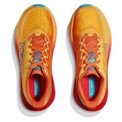 HOKA ONE ONE Men's Mach 6 - Poppy / Squash (Medium Width) -Shoe Promotion Store A 25517.1709843995