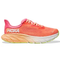 HOKA ONE ONE Women's Arahi 7 - Papaya / Coral (Medium Width)