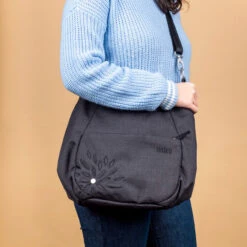 Haiku Amble Hobo - Black In Bloom -Shoe Promotion Store A 45239.1677274122