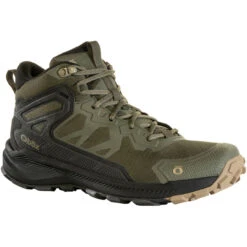 Oboz Footwear Men's Katabatic Mid Waterproof - Evergreen
