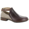 Naot Women's Kamsin Bootie - Bordeaux / Soft Stone / Soft Chestnut