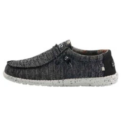 Hey Dude Men's Wally Sox - Black / White