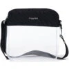 Baggallini Clear Stadium Crossbody - Black