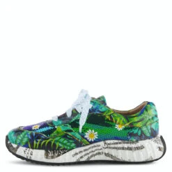 Spring Step L'Artiste Women's Zingy - Green Multi -Shoe Promotion Store B 60973.1679679700