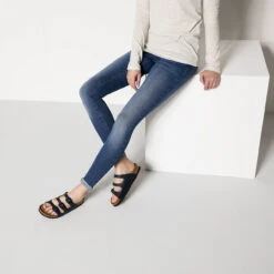 Birkenstock Women's Florida Soft Footbed - Blue (Regular Width) -Shoe Promotion Store Birkenstock Womens Florida Blue Soft Footbed 2 38688.1532107888