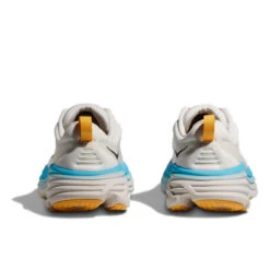 HOKA ONE ONE Women's Bondi 8 - Blanc De Blanc / Swim Day (Medium Width) -Shoe Promotion Store Bondi 8 Blanc 4 19897.1715974033