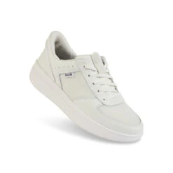 Kizik Women's Brisbane - White -Shoe Promotion Store Brisbane WhiteHerm 3 Quarter Angle Float 38049.1718224265