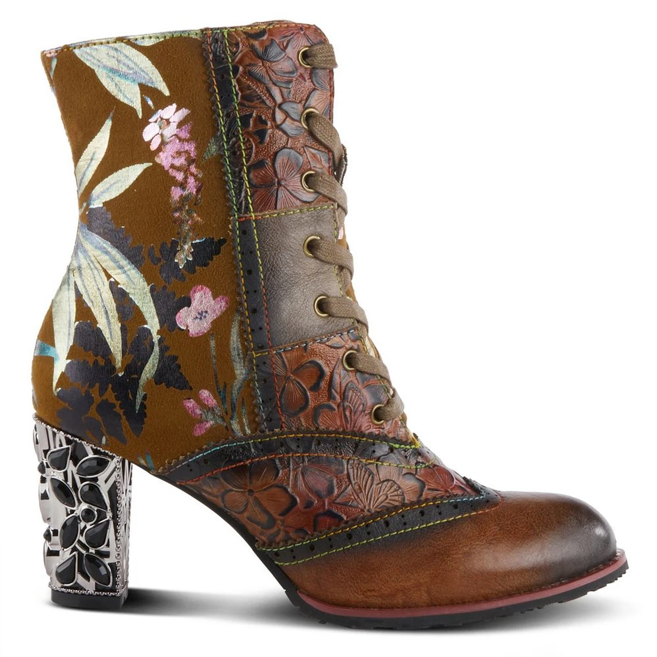 Spring Step L'Artiste Women's Cherryla - Brown Multi 2 Spring Step L'Artiste Women's Cherryla - Brown Multi - Image 2