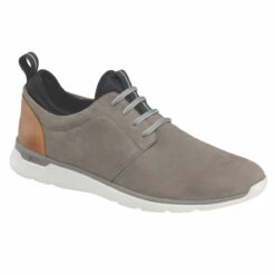 Johnston & Murphy Men's XC4 Prentiss Plain Toe - Gray WP Nubuck