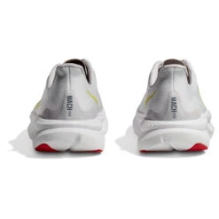 HOKA ONE ONE Men's Mach 6 - White / Nimbus Cloud (Medium Width) -Shoe Promotion Store C 40138.1709834315