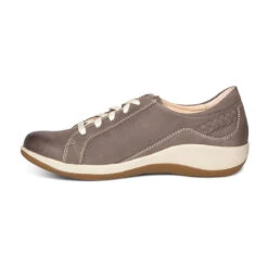 Aetrex Women's Dana Lace Up Oxford - Warm Grey -Shoe Promotion Store C 57709.1570649445