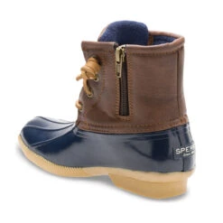 Sperry Top-Sider Sperry Big Kid's Saltwater Duck Boot - Navy -Shoe Promotion Store C 86061.1605298400