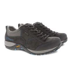 Dansko Women's Paisley - Grey / Blue Suede -Shoe Promotion Store C 99835.1575046359