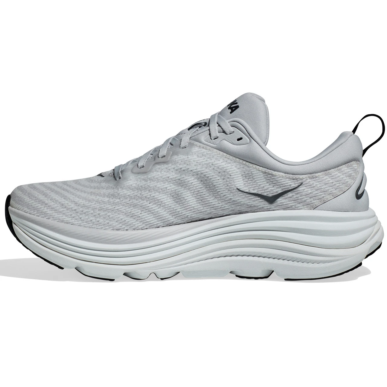 HOKA ONE ONE Men's Gaviota 5 - Nimbus Cloud / Steel Wool (Medium Width) 2 HOKA ONE ONE Men's Gaviota 5 - Nimbus Cloud / Steel Wool (Medium Width) - Image 2