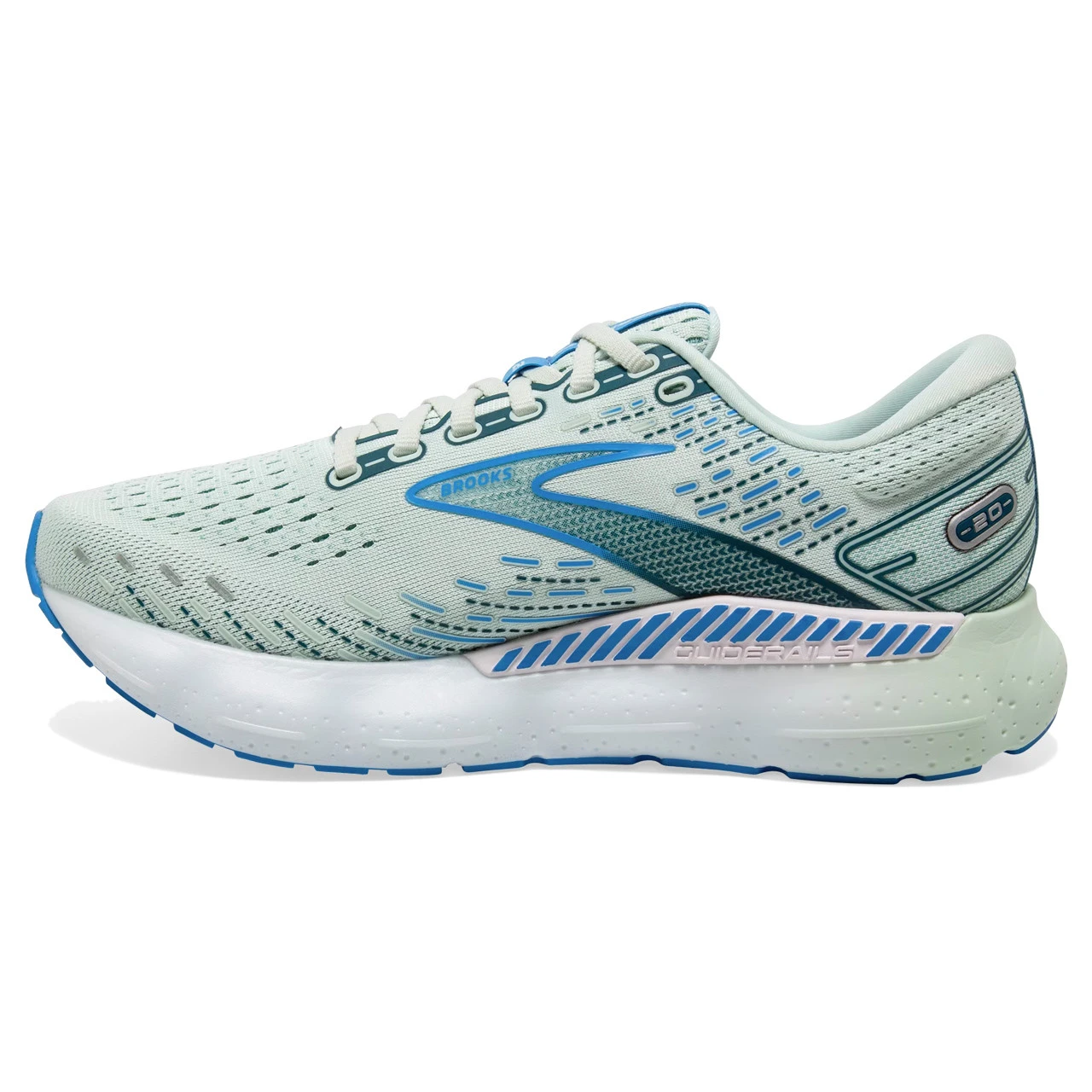 Brooks Women's Glycerin GTS 20 - Blue Glass / Marina / Legion Blue 2 Brooks Women's Glycerin GTS 20 - Blue Glass / Marina / Legion Blue - Image 2