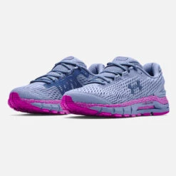 Under Armour Women's HOVR Guardian 2 Running - Washed Blue / Meteor Pink -Shoe Promotion Store D 13050.1614280975