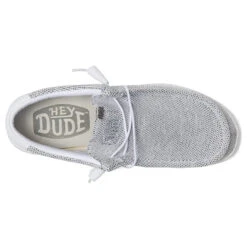 Hey Dude Men's Wally Sox - Stone White (Wide Width) -Shoe Promotion Store D 57659.1680288272