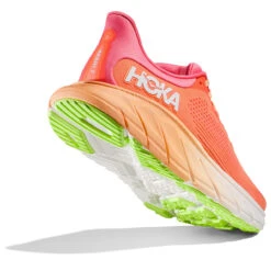 HOKA ONE ONE Women's Arahi 7 - Papaya / Coral (Medium Width) -Shoe Promotion Store D 61993.1707847690