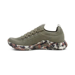 Aetrex Women's Carly Arch Support Sneaker - Olive Camo 9 Aetrex Women's Carly Arch Support Sneaker - Olive Camo -Shoe Promotion Store D 70120.1661535955