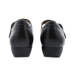 Dansko Women's Fawna - Navy Burnished Calf -Shoe Promotion Store Dansko Fawna Navy back 92840.1532529755